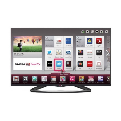 LG 55LA660S LED TV Ekran Değişimi